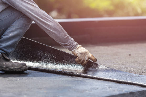 Professional Waterproofing technician working in La Plata, MD